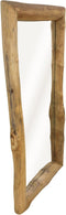 HSM Collection-Rechthoekige Spiegel-60x6x120-Naturel-Teak