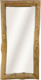 HSM Collection-Rechthoekige Spiegel-60x6x120-Naturel-Teak