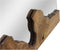 HSM Collection-Rechthoekige Spiegel-80x6x60-Naturel-Teak