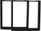 HSM Collection-Rechthoekige Eettafel-2-180x80-90x78-Naturel/Zwart-Munggur/Metaal