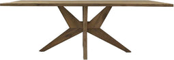 HSM Collection -Rechthoekige tafel - 220x110x76 - Naturel - Oud Teak