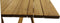 HSM Collection-Rechthoekige Tuintafel-220x100x77-Naturel-Teak
