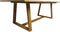 HSM Collection-Rechthoekige Tuintafel-220x100x77-Naturel-Teak