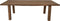 HSM Collection-Rechthoekige Tuintafel-250x100x76-Naturel-Teak
