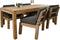 HSM Collection-Rechthoekige Tuintafel Aruba-200x100x76-Naturel-Teak
