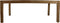 HSM Collection-Rechthoekige Tuintafel Aruba-200x100x76-Naturel-Teak