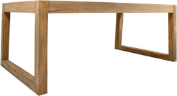 HSM Collection-Rechthoekige Tuintafel NW Aruba-200x100x76-Naturel-Teak