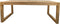 HSM Collection-Rechthoekige Tuintafel NW Aruba-200x100x76-Naturel-Teak