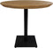 HSM Collection-Rond Salontafelblad-ø80x4,5-Naturel-Eiken