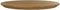 HSM Collection Rond Tafelblad Ø120x4cm Naturel Eiken