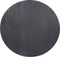 HSM Collection Rond Tafelblad Ø120x5 Zwart Mangohout