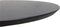 HSM Collection Rond Tafelblad Zurich Ø140x3,8 Zwart Acaciahout