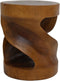 HSM Collection-Ronde Bijzettafel-30x30x42-Bruin-Munggur