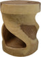 HSM Collection-Ronde Bijzettafel-30x30x44-Naturel-Munggur
