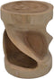 HSM Collection-Ronde Bijzettafel-30x30x44-Naturel-Munggur