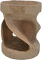 HSM Collection-Ronde Bijzettafel-30x30x44-Naturel-Munggur
