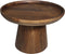 HSM Collection-Ronde Bijzettafel Drum-60x60x40-Bruin-Mango