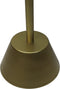 HSM Collection Ronde bijzettafel - ø40x55 - Zwart/goud - Marmer/metaal