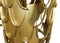 HSM Collection-Ronde Bijzettafel-ø45x45/ø35x35-Goud-Metaal/Glas