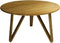 HSM Collection-Ronde Eettafel-120x120x75-Naturel-Teak