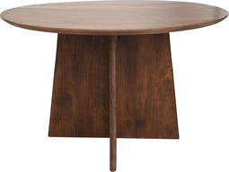 HSM Collection - Ronde eettafel - 120x120x77 - Bruin - Mangohout