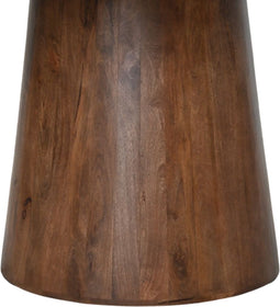 HSM Collection-Ronde Eettafel Drum-140X140X77-Bruin-Mango