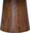 HSM Collection-Ronde Eettafel Drum-140X140X77-Bruin-Mango