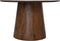 HSM Collection-Ronde Eettafel Drum-140X140X77-Bruin-Mango