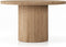 HSM Collection-Ronde Eettafel Dune Verlengbaar-130-180-Naturel-Eiken