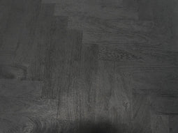HSM Collection-Ronde Eettafel Mozaiek-140x140x77-Zwart-Mango/Metaal