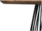 HSM Collection-Ronde Eettafel Zurich-ø120x78-Naturel/Zwart-Acacia/Metaal