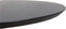 HSM Collection-Ronde Eettafel Zurich-1-ø120x76-Zwart-Mango/Metaal