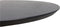 HSM Collection-Ronde Eettafel Zurich-2-ø120x76-Zwart-Mango/Metaal