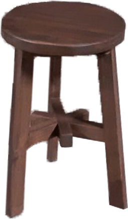 HSM Collection-Ronde Kruk-3ø0/35xx50-Bruin-Teak