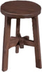 HSM Collection-Ronde Kruk-3ø0/35xx50-Bruin-Teak