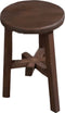 HSM Collection-Ronde Kruk-3ø0/35xx50-Bruin-Teak