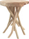 HSM Collection-Ronde Kruk-ø35x45-Naturel-Teak