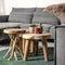 HSM Collection-Ronde Kruk-ø35x45-Naturel-Teak
