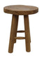 HSM Collection-Ronde Kruk-ø40x50-Naturel-Teak