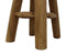 HSM Collection-Ronde Kruk-ø40x50-Naturel-Teak