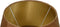 HSM Collection-Ronde Lampenkap Conisch-ø28-ø40x25-Beige/Goud-Stof