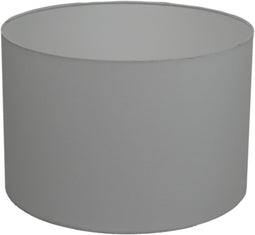 HSM Collection-Ronde Lampenkap-ø42x28-Wit-Katoen