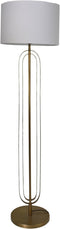 HSM Collection-Ronde Lampenkap-ø42x28-Wit-Katoen