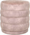 HSM Collection-Ronde Poef Rings-45x45x40-Lever-Stof