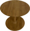 HSM Collection-Ronde Salontafel Coffees-50x50x40-Naturel-Teak