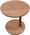 HSM Collection-Ronde Salontafel Coffees-50x50x40-Naturel-Teak