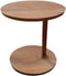 HSM Collection-Ronde Salontafel Coffees-50x50x40-Naturel-Teak