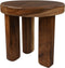 HSM Collection-Ronde Salontafel-Ø50*50-Bruin-Munggur