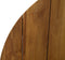 HSM Collection-Ronde Tuintafel Kruispoot-ø125x75-Naturel-Teak