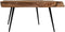 HSM Collection Salontafel 80x50x43cm Naturel Teak/Metaal